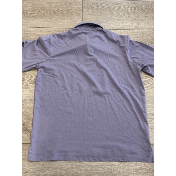 Greyson Polo Shirt Mens Large Purple Golf Short Sleeve Casual Preppy - Picture 8 of 8